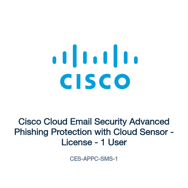 CES-APPC-SMS-1: Cisco Cloud Email Security Advanced Phishing Protection with Cloud