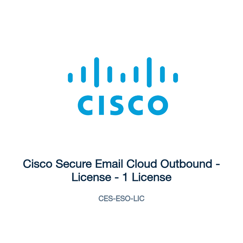 Cisco Secure Email Cloud Outbound - License - 1 License