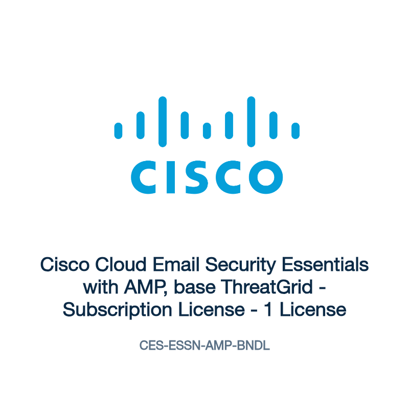 CES-ESSN-AMP-BNDL: Cisco Cloud Email Security Essentials with AMP, base ThreatGrid
