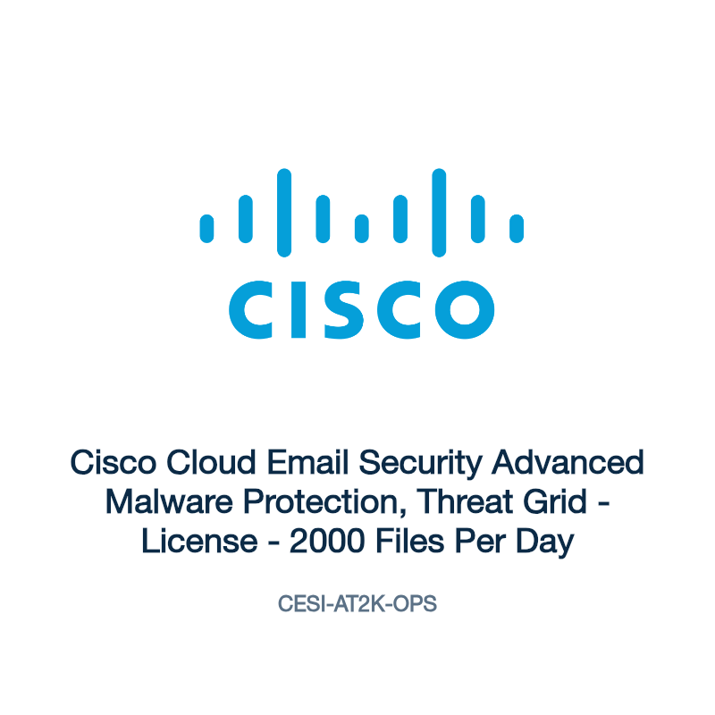 CESI-AT2K-OPS: Cisco Cloud Email Security Advanced Malware Protection, Threat Grid