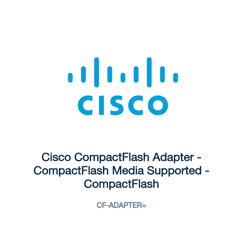 CF-ADAPTER=: Cisco CompactFlash Adapter