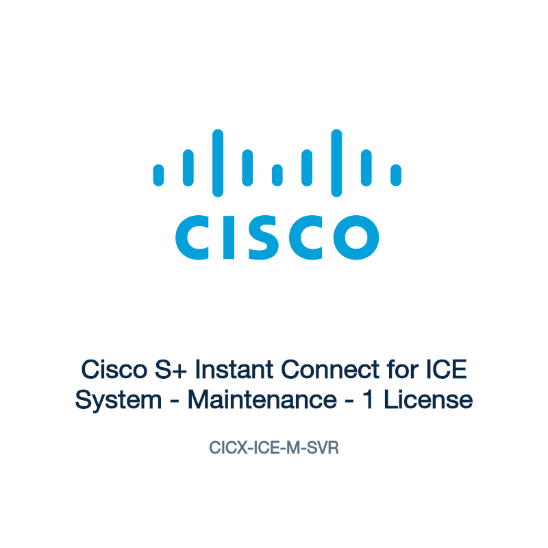 CICX-ICE-M-SVR: Cisco S+ Instant Connect for ICE System