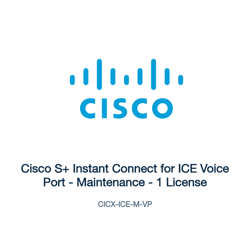 CICX-ICE-M-VP: Cisco S+ Instant Connect for ICE Voice Port