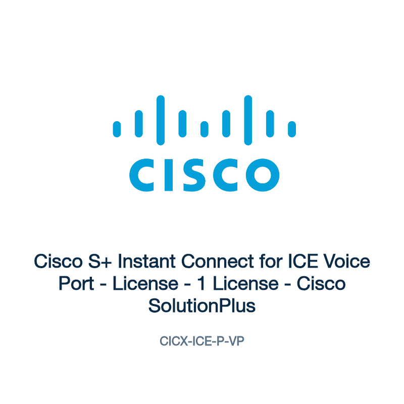 CICX-ICE-P-VP: Cisco S+ Instant Connect for ICE Voice Port