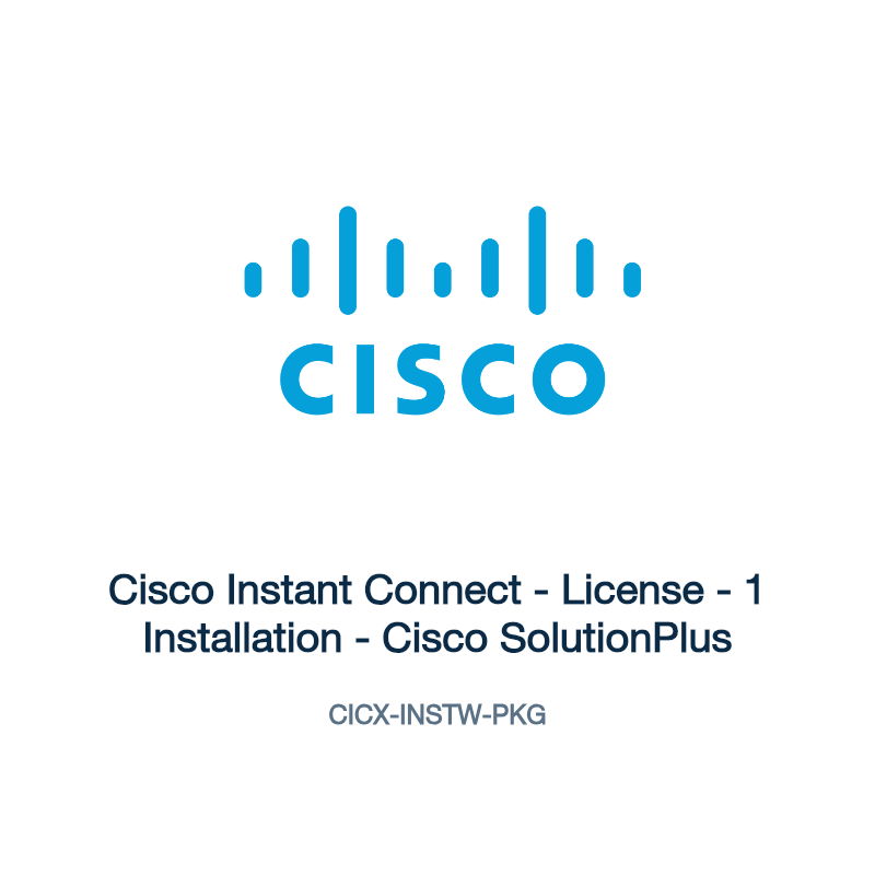 CICX-INSTW-PKG: Cisco Instant Connect