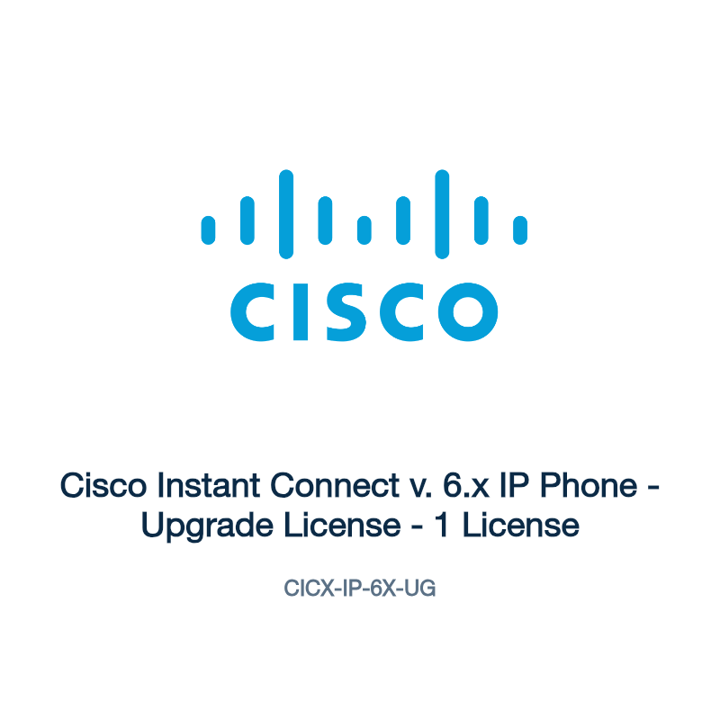 CICX-IP-6X-UG: Cisco Instant Connect v. 6.x IP Phone