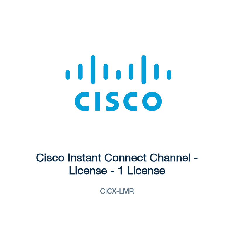 CICX-LMR: Cisco Instant Connect Channel