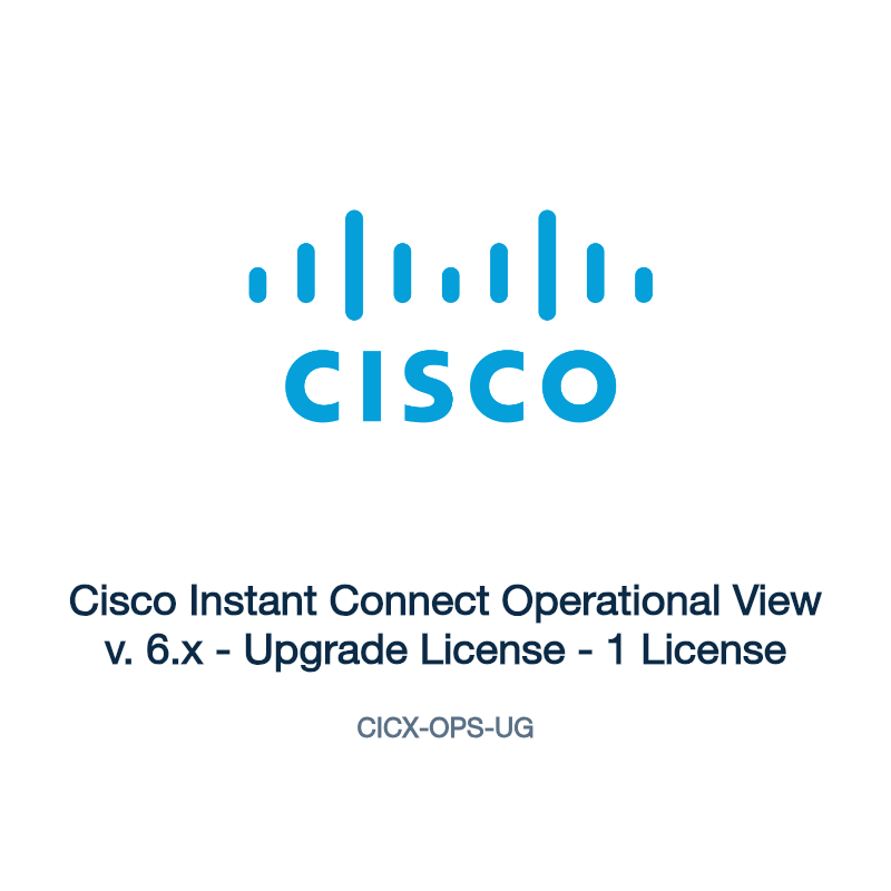 CICX-OPS-UG: Cisco Instant Connect Operational View v. 6.x