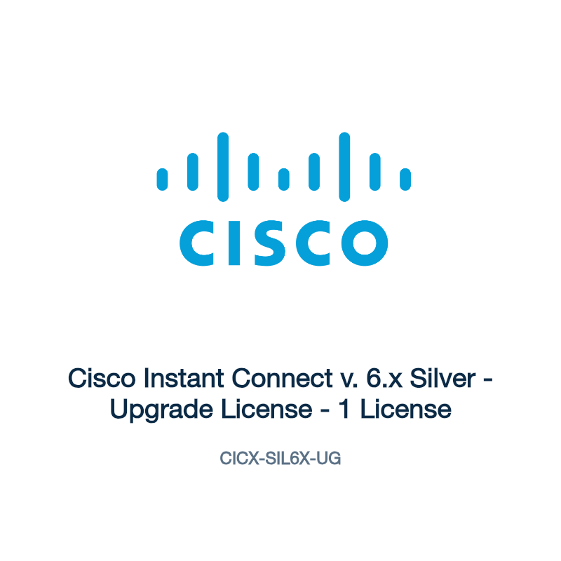 CICX-SIL6X-UG: Cisco Instant Connect v. 6.x Silver