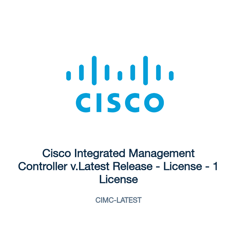 CIMC-LATEST: Cisco Integrated Management Controller v.Latest Release