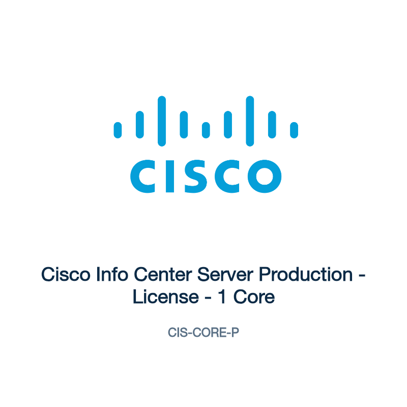 CIS-CORE-P: Cisco Info Center Server Production