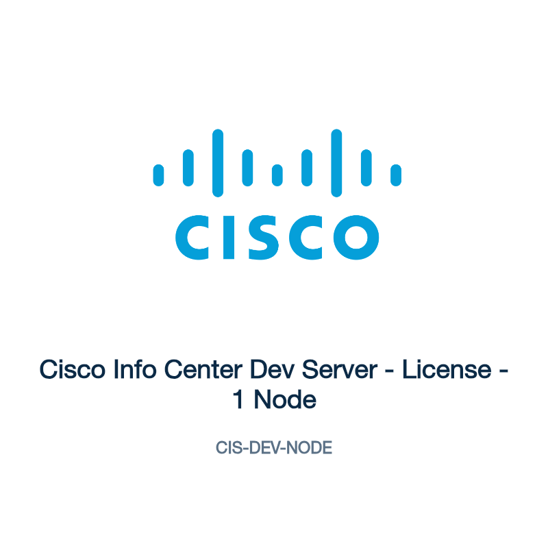 CIS-DEV-NODE: Cisco Info Center Dev Server