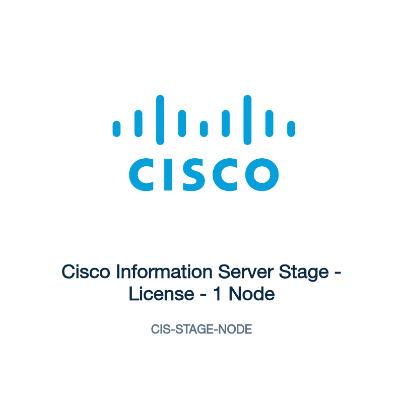 CIS-STAGE-NODE: Cisco Information Server Stage