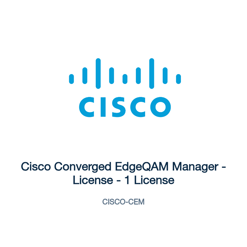 CISCO-CEM: Cisco Converged EdgeQAM Manager