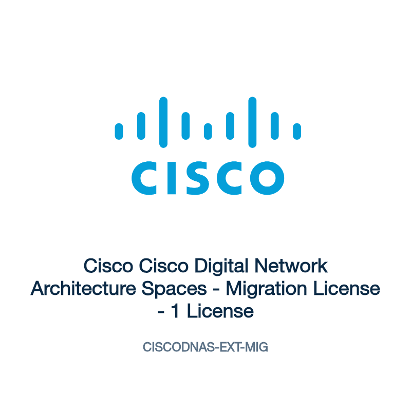 CISCODNAS-EXT-MIG: Cisco Cisco Digital Network Architecture Spaces