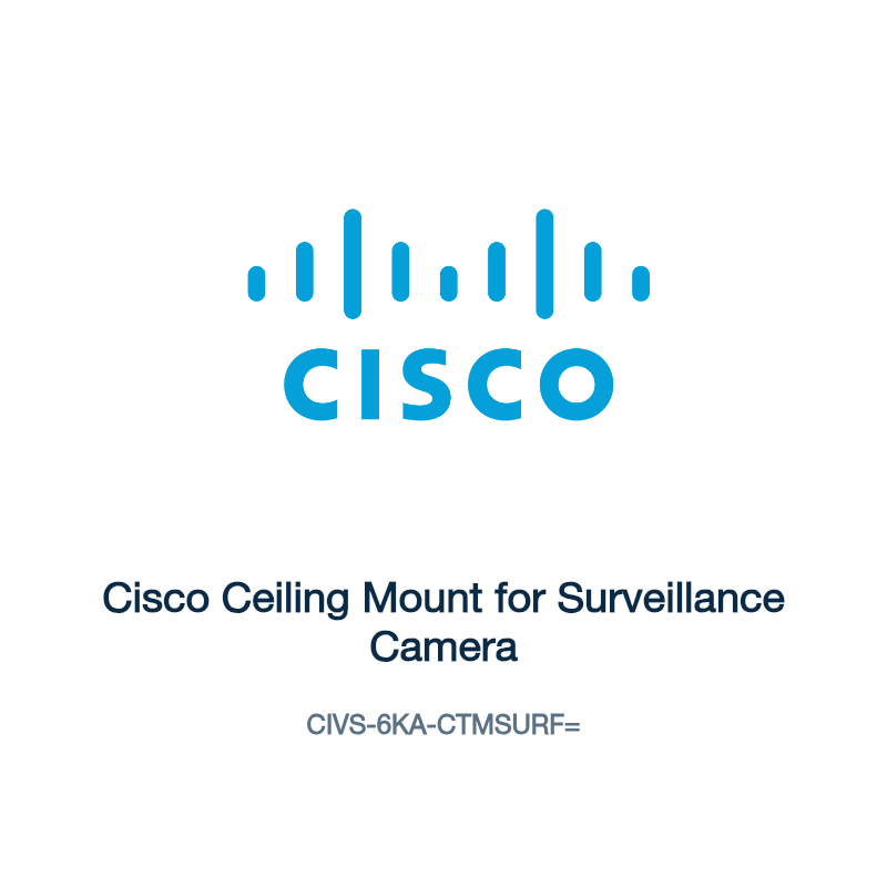 CIVS-6KA-CTMSURF=: Cisco Ceiling Mount for Surveillance Camera