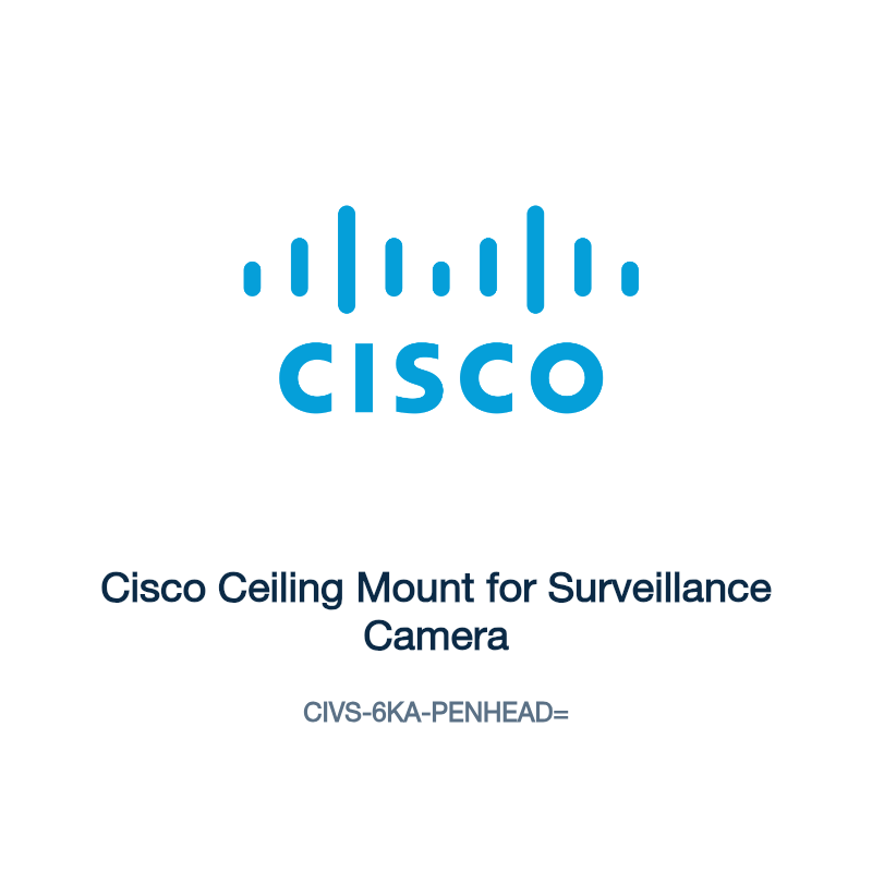 CIVS-6KA-PENHEAD=: Cisco Ceiling Mount for Surveillance Camera