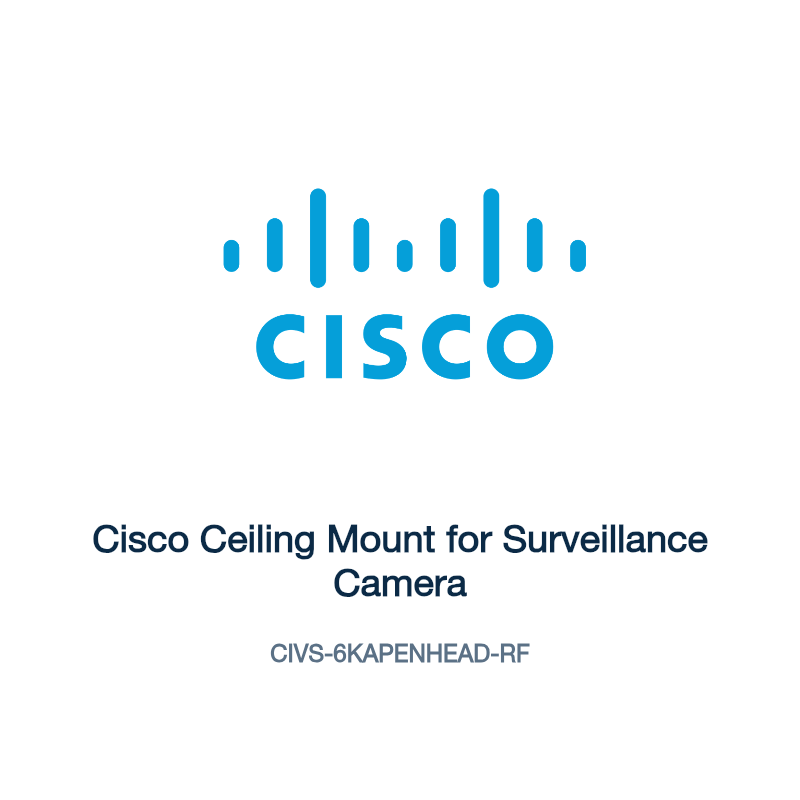 CIVS-6KAPENHEAD-RF: Cisco Ceiling Mount for Surveillance Camera