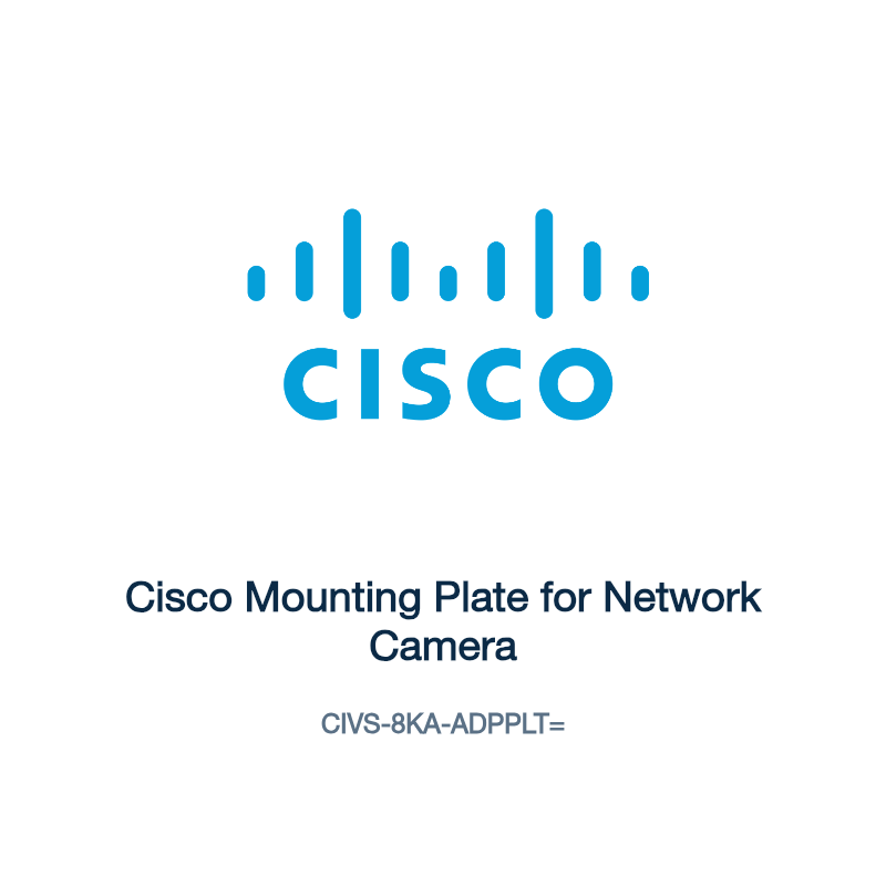 CIVS-8KA-ADPPLT=: Cisco Mounting Plate for Network Camera