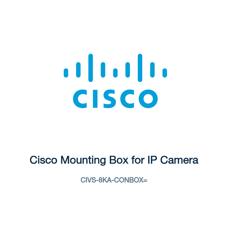 CIVS-8KA-CONBOX=: Cisco Mounting Box for IP Camera