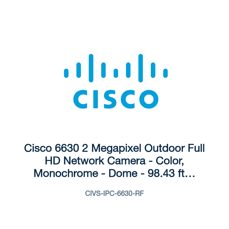CIVS-IPC-6630-RF: Cisco 6630 2 Megapixel Outdoor Full HD Network Camera
