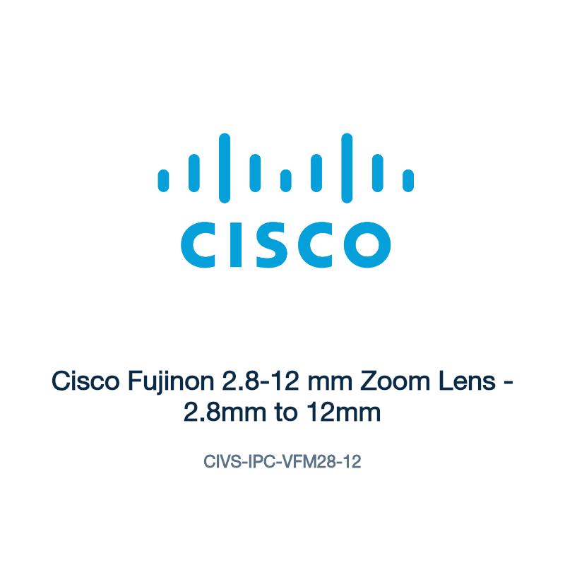 CIVS-IPC-VFM28-12: Cisco Fujinon 2.8-12 mm Zoom Lens