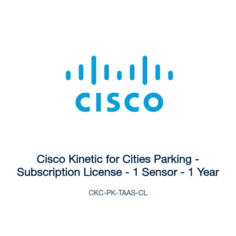 CKC-PK-TAAS-CL: Cisco Kinetic for Cities Parking