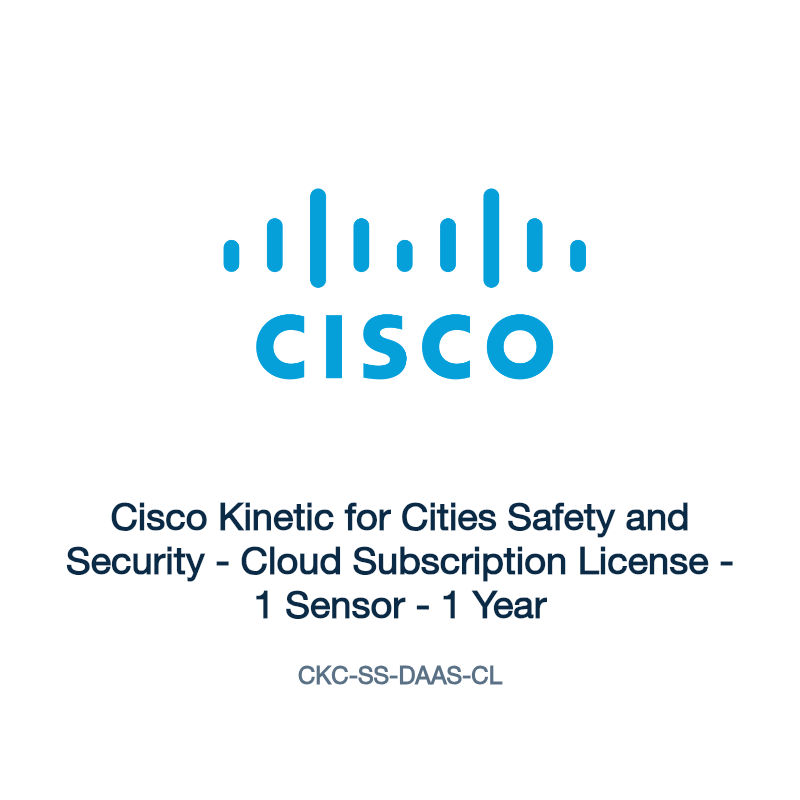 CKC-SS-DAAS-CL: Cisco Kinetic for Cities Safety and Security