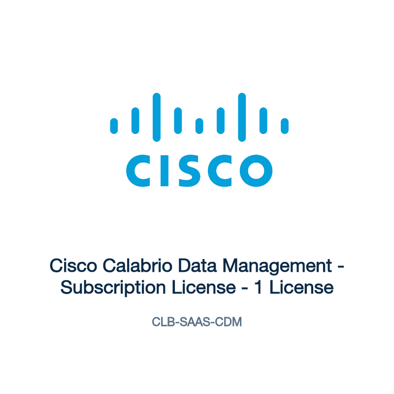 CLB-SAAS-CDM: Cisco Calabrio Data Management