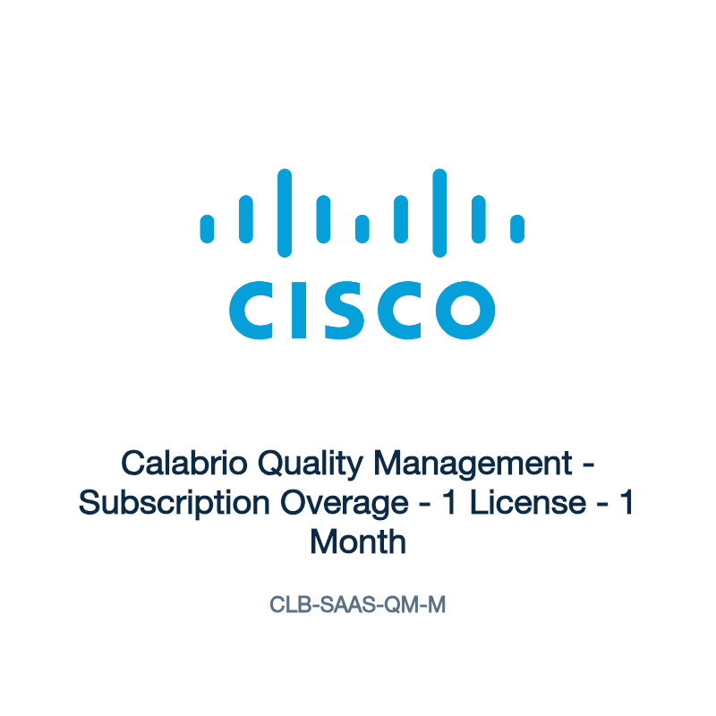 CLB-SAAS-QM-M: Calabrio Quality Management
