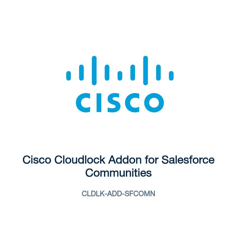 CLDLK-ADD-SFCOMN: Cisco Cloudlock Addon for Salesforce Communities