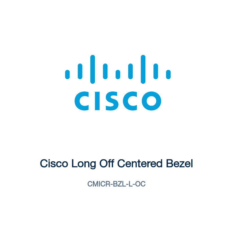CMICR-BZL-L-OC: Cisco Long Off Centered Bezel