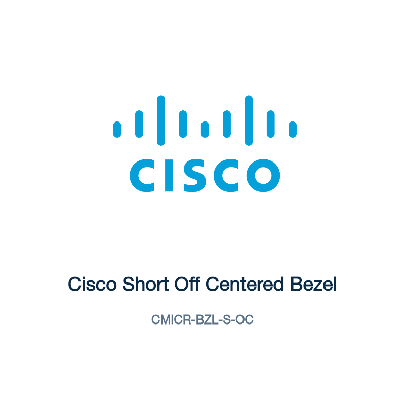 CMICR-BZL-S-OC: Cisco Short Off Centered Bezel