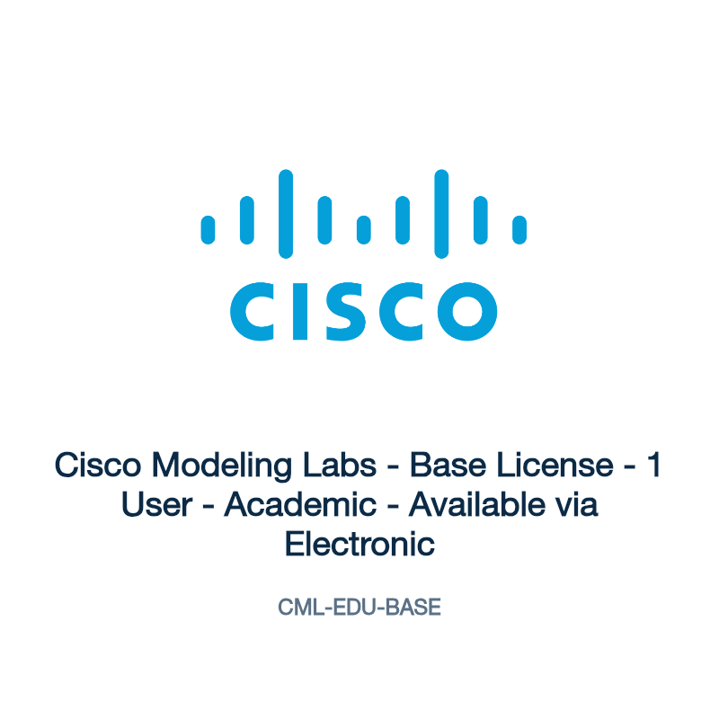 CML-EDU-BASE: Cisco Modeling Labs