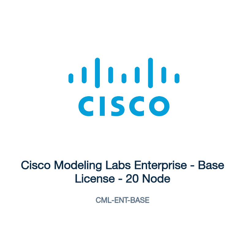 CML-ENT-BASE: Cisco Modeling Labs Enterprise