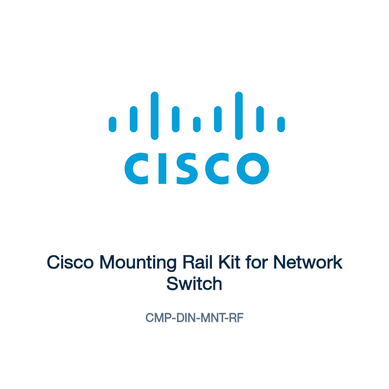 CMP-DIN-MNT-RF: Cisco Mounting Rail Kit for Network Switch