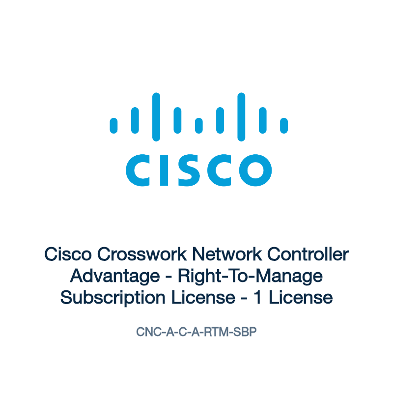CNC-A-C-A-RTM-SBP: Cisco Crosswork Network Controller Advantage