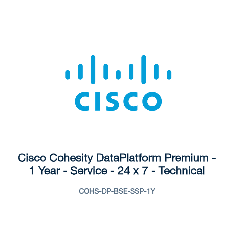 COHS-DP-BSE-SSP-1Y: Cisco Cohesity DataPlatform Premium