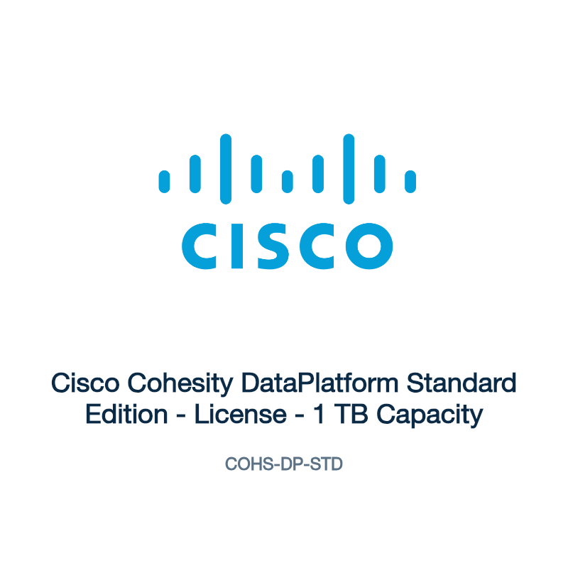 COHS-DP-STD: Cisco Cohesity DataPlatform Standard Edition