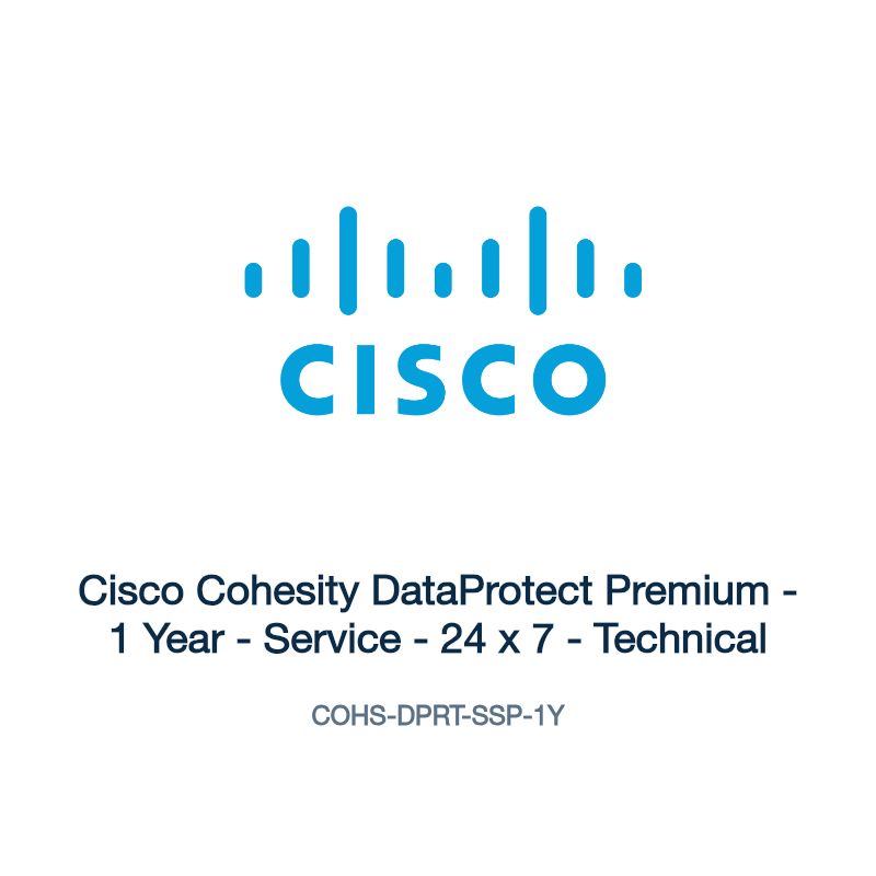 COHS-DPRT-SSP-1Y: Cisco Cohesity DataProtect Premium
