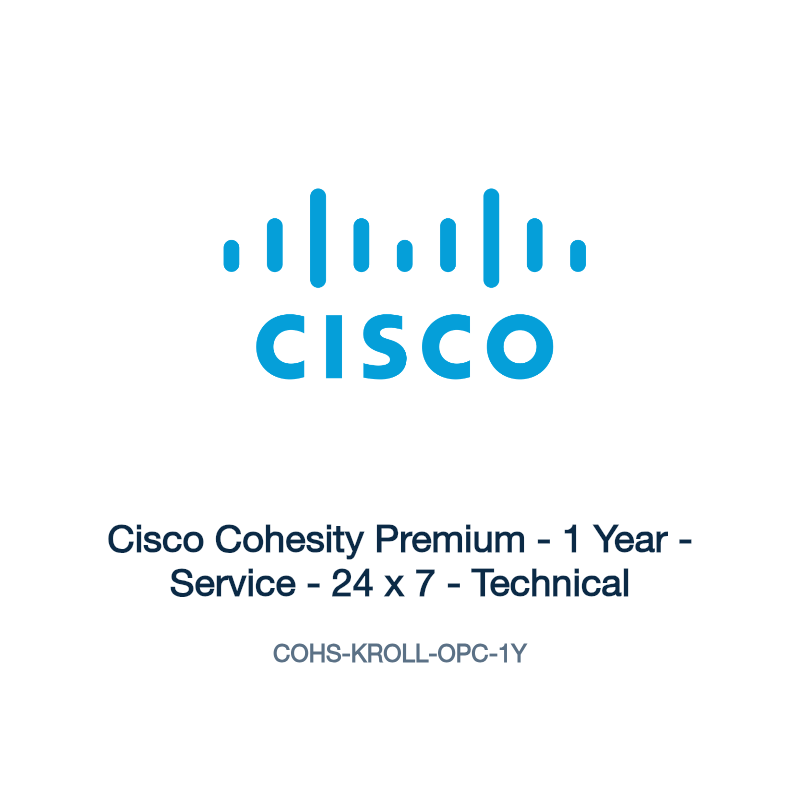COHS-KROLL-OPC-1Y: Cisco Cohesity Premium