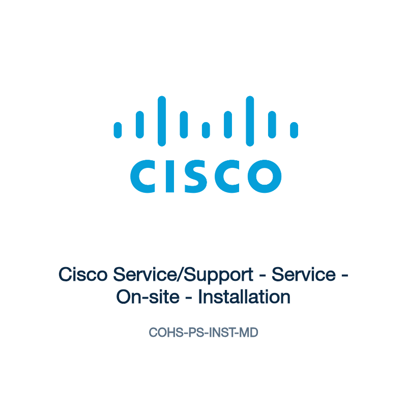 COHS-PS-INST-MD: Cisco Service/Support