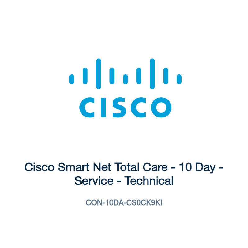 CON-10DA-CS0CK9KI: Cisco Smart Net Total Care