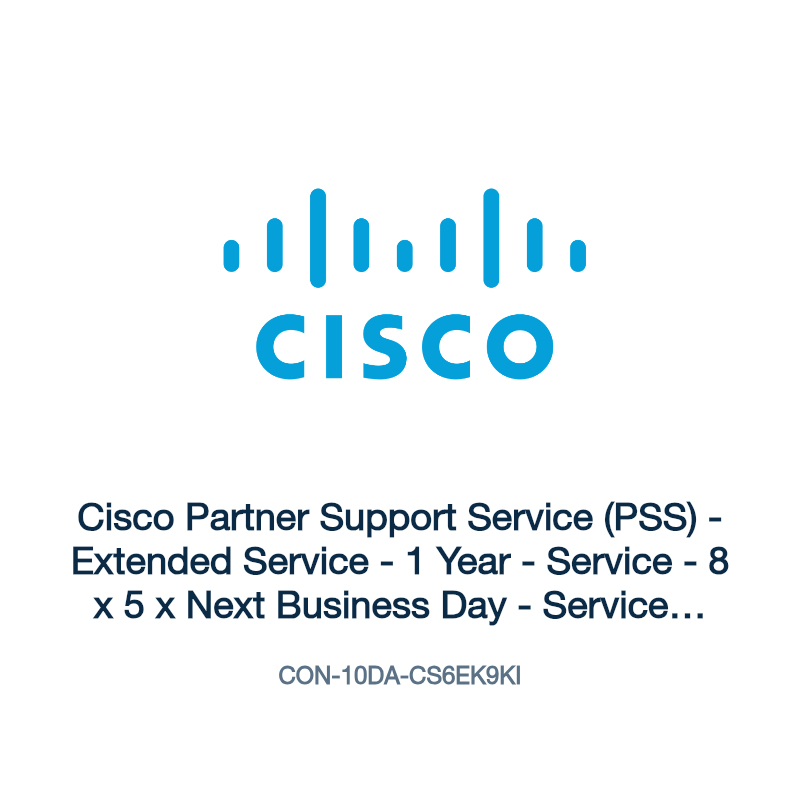 CON-10DA-CS6EK9KI: Cisco Partner Support Service (PSS)