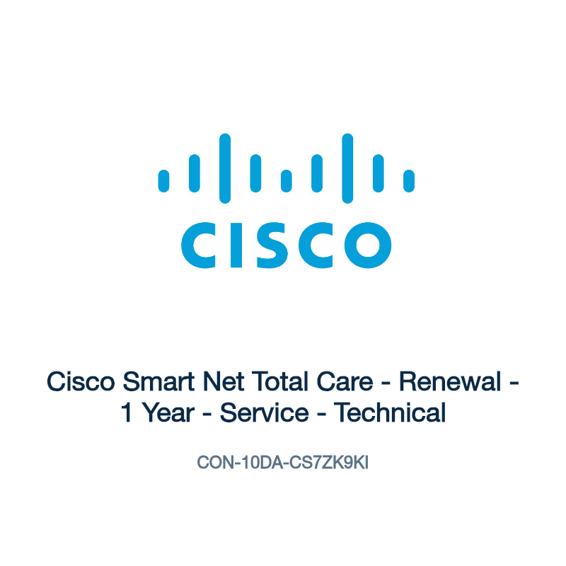 CON-10DA-CS7ZK9KI: Cisco Smart Net Total Care