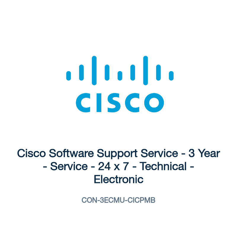 CON-3ECMU-CICPMB: Cisco Software Support Service