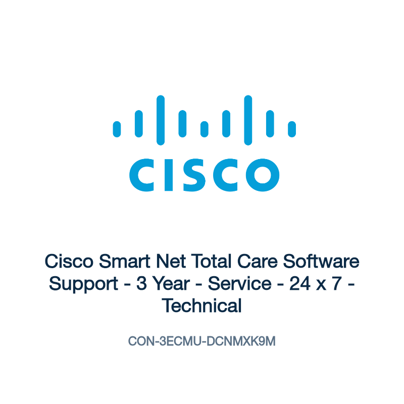 CON-3ECMU-DCNMXK9M: Cisco Smart Net Total Care Software Support