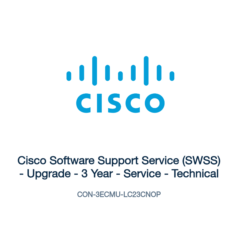 CON-3ECMU-LC23CNOP: Cisco Software Support Service (SWSS)