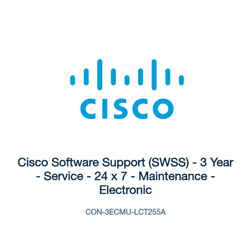 CON-3ECMU-LCT255A: Cisco Software Support (SWSS)
