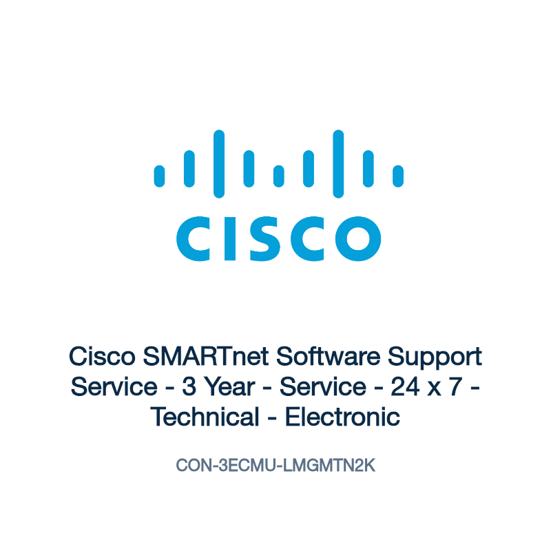 CON-3ECMU-LMGMTN2K: Cisco SMARTnet Software Support Service